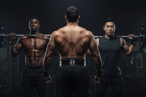 Command Center Bundle - Iron Horse Wellness Iron Anchor leather weightlifting belt, Iron Lock wrist wraps and Iron Fusion grip pads